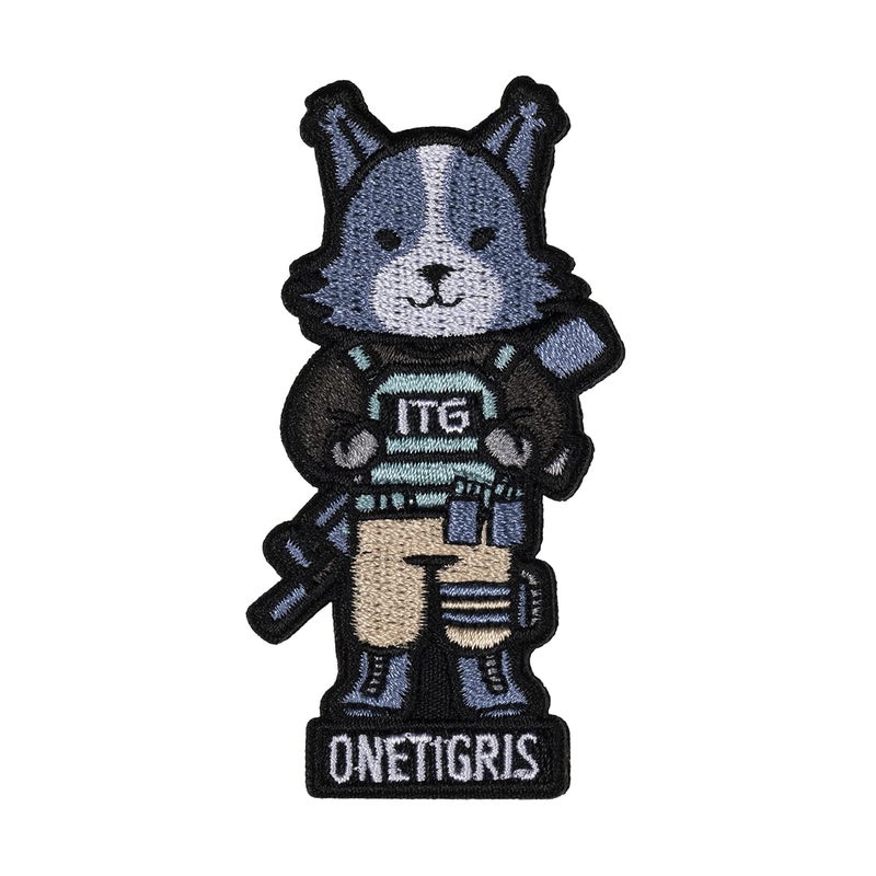 OneTigris K9 Patch Dog Morale Patch for Vest Harness Collar Leash (German Shepherd) - Image 1